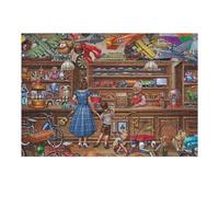 Puzzles pour Adolescents 38x26cm/1000pcs Vintage Toy Store Adventure Puzzles pour Adultes : Analyse Et Logique du Jeu, Interaction Parent-Enfant 38x26cm/1000pcs