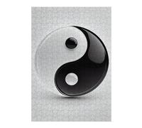 Puzzles pour Adolescents 38x26cm/1000pcs Yin and Yang Elegance Casse-têtes pour Adultes, Jeu De Réflexion, Améliore La Mémoire, Cadeaux pour Les Amis Et La Famille 38x26cm/1000pcs