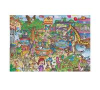 Puzzles pour Adolescents 38x26cm/1000pcs Zoo Adventure Fun for All Ages! Puzzles pour Adultes À Monter Soi-même - Jeu De Puzzle Difficile - Cadeau Unique pour Un Anniversaire Ou Noël 38x26cm/1000pcs