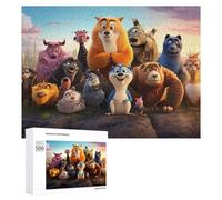 Puzzles pour Adolescents 500 PCS Amazon's 'The Road to Uncharted' Characters Puzzles pour Adultes Jeu De Réflexion Décoration Intérieure Activités Amusantes À La Maison 500 PCS