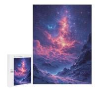 Puzzles pour Adolescents 500 PCS Among The Stars Puzzles pour Adolescents, Jouets Anti-Stress, Décoration Murale, Cadeaux d'anniversaire Et De Noël Uniques 500 PCS