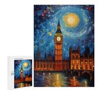 Puzzles pour Adolescents 500 PCS Big Ben Puzzles pour Adultes Jouets Anti-Stress Améliorent La Mémoire Difficiles Et Stimulants 500 PCS