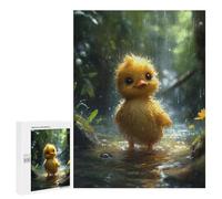 Puzzles pour Adolescents 500 PCS Cartoon Duckling Puzzles pour Adultes Jeux Relaxants pour S'amuser en Famille Cadeaux De Noël Et d'anniversaire 500 PCS