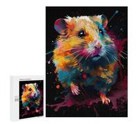 Puzzles pour Adolescents 500 PCS Colorful Hamster Puzzles, Jeux Relaxants, Décoration Intérieure, Cadeaux Et Idées Cadeaux Uniques pour Un Anniversaire 500 PCS