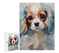 Puzzles pour Adolescents 500 PCS Dog Lover Wall Art Decor Puzzles pour Adolescents - Jeu Familial - Décoration Murale - Interaction Parent-Enfant 500 PCS