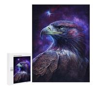 Puzzles pour Adolescents 500 PCS Eagle Fantasy Art Print-8 Jeu De Puzzle Familial Décoration Parfaite Cadeaux Uniques pour Un Anniversaire Et Noël 500 PCS