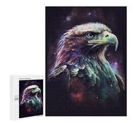 Puzzles pour Adolescents 500 PCS Eagle Fantasy Art Print-9 Puzzles Jeux De Détente Décoration Parfaite Cadeaux Uniques d'anniversaire Et De Noël 500 PCS