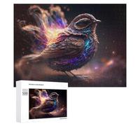 Puzzles pour Adolescents 500 PCS Galactic Bird in Flight Puzzle Anti-Stress, Jouet Idéal pour Une Décoration Amusante À La Maison, 500 PCS