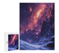 Puzzles pour Adolescents 500 PCS Galactic Mountain Range -3 Puzzles pour Adolescents Améliorent La Mémoire Difficiles À Compléter Jeux Stimulants 500 PCS