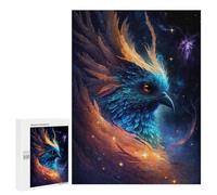 Puzzles pour Adolescents 500 PCS Galactic Phoenix Art Print -4 Puzzles pour Adultes Jeux Amusants Décoration Parfaite Cadeaux Uniques d'anniversaire Et De Noël 500 PCS