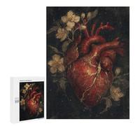 Puzzles pour Adolescents 500 PCS Kintsugi Heart Broken Beauty Reborn Puzzles pour Adultes - Jeu Manuel Anti-Stress - Cadeaux Uniques pour Anniversaire Et Noël 500 PCS