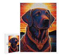 Puzzles pour Adolescents 500 PCS Labrador Retriever Style 1 Puzzles pour Adultes - Jeu Manuel Anti-Stress - Cadeaux Uniques pour Anniversaire Et Noël 500 PCS