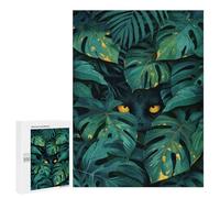 Puzzles pour Adolescents 500 PCS Monster in Monstera Puzzles pour Adolescents, Jouets À Faire Soi-même, Activités Amusantes À La Maison pour Passer Le Temps, 500 PCS
