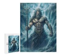Puzzles pour Adolescents 500 PCS Poseidon Puzzles pour Adolescents, Jouets Anti-Stress, Décoration Murale, Cadeaux d'anniversaire Et De Noël Uniques 500 PCS
