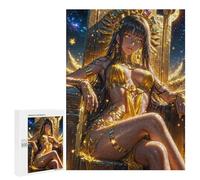 Puzzles pour Adolescents 500 PCS Puzzles Golden Goddess Throne Puzzle Jeu Manuel Décoration Murale Idéal comme Cadeau pour Toute La Famille 500 PCS