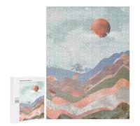 Puzzles pour Adolescents 500 PCS Puzzles Journey to The Clouds Puzzle Jeu Manuel Décoration Murale Idéal comme Cadeau pour Toute La Famille 500 PCS