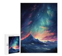 Puzzles pour Adolescents 500 PCS Puzzles pour Adultes Epic Sky Above Everest Jeux De Société en Famille Offre Cadeau d'anniversaire pour Toute La Famille 500 PCS