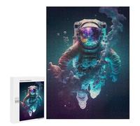 Puzzles pour Adolescents 500 PCS Puzzles pour Adultes Floating in Outer Space Jeux De Société en Famille Offre Cadeau d'anniversaire pour Toute La Famille 500 PCS