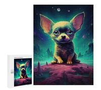 Puzzles pour Adolescents 500 PCS Space Pup Adventure -42 Puzzles pour Adultes Assemblage De Modèles De Puzzles Défi À Réaliser Soirée Jeux Et Divertissement en Famille 500 PCS