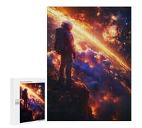 Puzzles pour Adolescents 500 PCS Space Scene Puzzles pour Adultes Jeu Familial Décoration Parfaite Difficile À Compléter 500 PCS