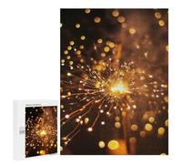 Puzzles pour Adolescents 500 PCS Sparkler Celebration New Years Puzzles pour Adolescents, Jouets Anti-Stress, Décoration Murale, Cadeaux d'anniversaire Et De Noël Uniques 500 PCS