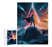 Puzzles pour Adolescents 500 PCS Super Astronaut Puzzles pour Adolescents, Jouets À Faire Soi-même, Activités Amusantes À La Maison pour Passer Le Temps, 500 PCS