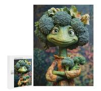 Puzzles pour Adolescents 500 PCS The Magical Broccoli Creature Puzzles pour Adolescents - Jeu Familial - Décoration Murale - Interaction Parent-Enfant 500 PCS