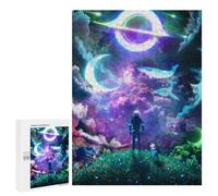 Puzzles pour Adolescents 500 PCS The Neon Dream Puzzles pour Adolescents, Jouets Anti-Stress, Décoration Murale, Cadeaux d'anniversaire Et De Noël Uniques 500 PCS