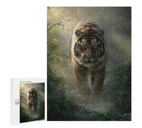 Puzzles pour Adolescents 500 PCS Tiger in Amazon Rainforest-1 Puzzles pour Adolescents Améliorent La Mémoire Difficiles À Compléter Jeux Stimulants 500 PCS