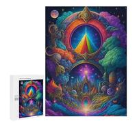 Puzzles pour Adolescents 500 Pièces Puzzles Gate to The Multiverse -1 Puzzles pour Adolescents Jouets de Bricolage Défi Difficile Cadeaux d'anniversaire uniques 500 pièces