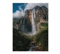 Puzzles pour Adolescents 52x38cm/1000pcs Angel Falls Amazon Rainforest Jeux De Puzzle Amusants pour Adultes : Analyse Et Logique, Parfaits comme Cadeaux pour Toute La Famille 52x38cm/1000pcs
