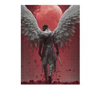 Puzzles pour Adolescents 52x38cm/1000pcs Angel Warrior with Sword -1 Puzzles pour Adultes, Décoration Murale, mais Aussi Activités Amusantes Et Humoristiques À Faire À La Maison 52x38cm/1000pcs