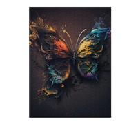 Puzzles pour Adolescents 52x38cm/1000pcs Colorful Butterfly Artwork -2 Puzzles pour Adultes Jeu De Réflexion Course De Vitesse Jeu Stimulant Cadeaux 52x38cm/1000pcs