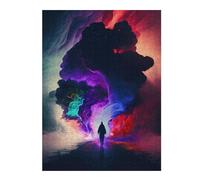 Puzzles pour Adolescents 52x38cm/1000pcs Colorful Clouds A Journey Through Dreams Casse-têtes pour Adultes, Jeu De Réflexion, Améliore La Mémoire, Cadeaux pour Les Amis Et La Famille 52x38cm/1000pcs