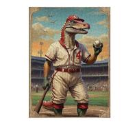 Puzzles pour Adolescents 52x38cm/1000pcs Dino Home Run Hero 4 Puzzles pour Adultes : Jeux Amusants, Anti-Stress, Difficiles Et Stimulants 52x38cm/1000pcs