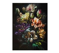 Puzzles pour Adolescents 52x38cm/1000pcs Flower White Yellow Violet Puzzles pour Adultes : Jeux Amusants, Anti-Stress, Difficiles Et Stimulants 52x38cm/1000pcs