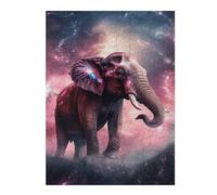 Puzzles pour Adolescents 52x38cm/1000pcs Galactic Elephant Majesty -4 Puzzles pour Adultes À Monter Soi-même - Jeu De Puzzle Difficile - Cadeau Unique pour Un Anniversaire Ou Noël 52x38cm/1000pcs