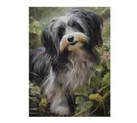 Puzzles pour Adolescents 52x38cm/1000pcs Havanese Dog Casse-têtes pour Adultes, Jeu De Réflexion, Améliore La Mémoire, Cadeaux pour Les Amis Et La Famille 52x38cm/1000pcs