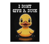Puzzles pour Adolescents 52x38cm/1000pcs I Dont Give A Duck Casse-têtes pour Adultes, Jeu De Réflexion, Améliore La Mémoire, Cadeaux pour Les Amis Et La Famille 52x38cm/1000pcs