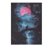 Puzzles pour Adolescents 52x38cm/1000pcs Japanese Mythology Puzzles pour Adultes - Jeux De Construction - Améliore La Mémoire - Cadeaux Uniques pour Anniversaires Et Noël 52x38cm/1000pcs