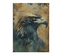 Puzzles pour Adolescents 52x38cm/1000pcs Majestic Eagle Puzzles pour Adultes Jouets Anti-Stress Une Œuvre d'art Stimule Le Cerveau 52x38cm/1000pcs