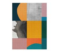 Puzzles pour Adolescents 52x38cm/1000pcs Modern Geometry 15 Puzzles pour Adultes Jouets Anti-Stress Une Œuvre d'art Stimule Le Cerveau 52x38cm/1000pcs