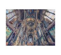 Puzzles pour Adolescents 52x38cm/1000pcs Notre Dame Jeux De Puzzle Amusants pour Adultes : Analyse Et Logique, Parfaits comme Cadeaux pour Toute La Famille 52x38cm/1000pcs