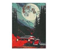 Puzzles pour Adolescents 52x38cm/1000pcs Off The Beaten Path Puzzles pour Adultes, Jouets Anti-Stress, Décoration Intérieure, Idéal comme Cadeau 52x38cm/1000pcs
