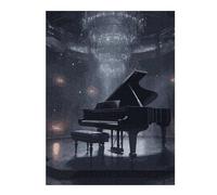 Puzzles pour Adolescents 52x38cm/1000pcs Piano Colorful Puzzles pour Adultes Jeux Relaxants Analyse Et Logique Cadeaux De Noël Et d'anniversaire 52x38cm/1000pcs