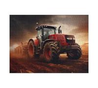 Puzzles pour Adolescents 52x38cm/1000pcs Powerful Farm Tractor in Action -14 Puzzles pour Adultes : Jeux Amusants, Anti-Stress, Difficiles Et Stimulants 52x38cm/1000pcs