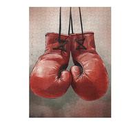 Puzzles pour Adolescents 52x38cm/1000pcs Puzzles Boxing Gloves Jeux Amusants De Puzzle Décoration Murale Cadeaux Et Anniversaires Uniques 52x38cm/1000pcs