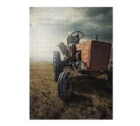 Puzzles pour Adolescents 52x38cm/1000pcs Puzzles Field Commander - This is Tractor Name. Jeux Amusants De Puzzle Décoration Murale Cadeaux Et Anniversaires Uniques 52x38cm/1000pcs