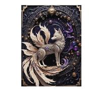 Puzzles pour Adolescents 52x38cm/1000pcs Puzzles Galactic Fox Chronicles Puzzle pour Adultes Jeu De Réflexion Cadeau d'anniversaire Cadeaux Anti-Stress 52x38cm/1000pcs
