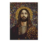 Puzzles pour Adolescents 52x38cm/1000pcs Puzzles Jesus Christ Portrait Gustav Style Puzzle pour Adultes, Jouet, Décoration Murale, pour Le Plaisir en Famille, Offrez-Lui Un Cadeau 52x38cm/1000pcs